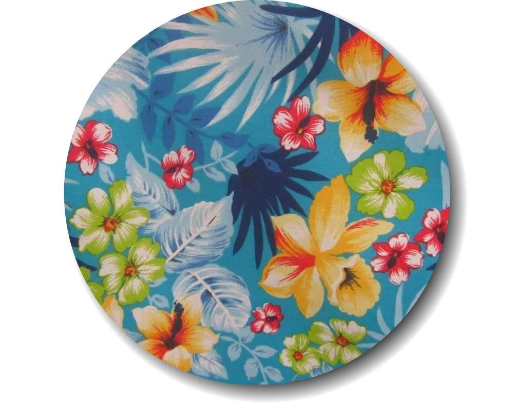 Amazon.com: Hawaiian Print Poly Cotton Fabric 65% Cotton & 35